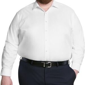 Unlisted by Kenneth Cole Men's Crisp White Dress Shirt